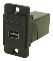 MULTICOMP PRO MP009040 音频适配器, 塑料框, Mini DisplayPort插口, Mini DisplayPort插口, MP Dual Slim Mini-display port