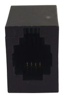 MH CONNECTORS MHRJJ44NFV 模块连接器, 模制插座, 1 x 1 (端口), 4P4C, 通孔安装