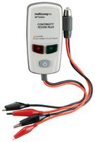 MULTICOMP PRO MP760864 Network Cable Tester, Local Continuity Tester, 9 V Battery, 96 H x 47 W x 33mm D