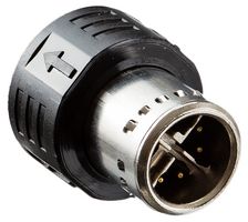 AMPHENOL LTW APPM-A08MAPAS-XS1 传感器连接器, MPRONTO-12 X CODE Series, M12, 公, 8路, 焊接插头, 直形线缆安装