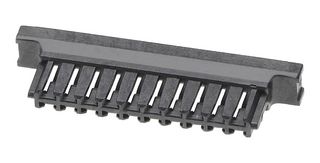 MOLEX 214719-2100 连接器外壳, 黑色, Zero-Hachi 214719 Series, 插座, 10 路, 0.8 mm, Molex Zero-Hachi 214720系列母压接端子