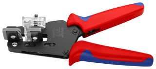 KNIPEX 12 12 02 Wire Stripper, Precision, 195mm Length, 0.03mm² to 2.08mm² Capacity