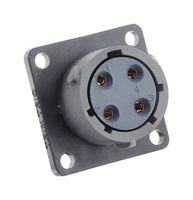 SOURIAU-SUNBANK / EATON UTSX012D4S Circular Connector, Standard Circular Connector, TRIM TRIO UTSX Series, Wall Mount Receptacle