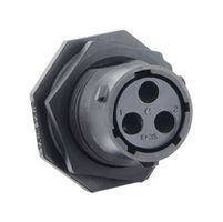 SOURIAU-SUNBANK / EATON UTSX7103S Circular Connector, Standard Circular Connector, TRIM TRIO UTSX Series, Jam Nut Receptacle
