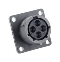 SOURIAU-SUNBANK / EATON UTSX0104S Circular Connector, Standard Circular Connector, TRIM TRIO UTSX Series, Wall Mount Receptacle