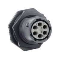 SOURIAU-SUNBANK / EATON UTSX710E6S Circular Connector, Standard Circular Connector, TRIM TRIO UTSX Series, Jam Nut Receptacle