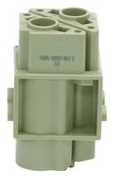 MULTICOMP PRO MP009480 Heavy Duty Connector, MP-HM INSERTS, Module, 2 Contacts, Receptacle