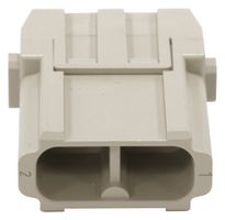 MULTICOMP PRO MP009487 重载型连接器, MP-HM 嵌入件, 模块, 2触芯, 插头, 压接针-无触芯
