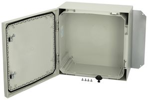 FIBOX ARCA 404021 塑料机壳, 2点锁, 多用途, 聚碳酸酯, 400 mm, 400 mm, 210 mm, IK10, IP66