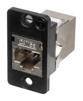 TUK FACK2SBPM 直列式适配器, 屏蔽, 适配器, 直列式, RJ45, RJ45, Low Profile Panel Mount Range Series