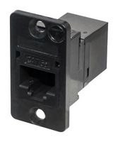 TUK FACK4BPM 直列式适配器, 无屏蔽, 适配器, 直列式, RJ45, RJ45, Low Profile Panel Mount Range Series