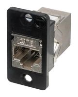 TUK SACK3SBPM In-Line Adapter, Shielded, Adaptor, In-Line, RJ45, RJ45, Low Profile Panel Mount Range Series