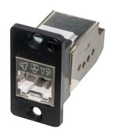 TUK SGKSLJBPM Modular Connector, RJ45 Jack, 1 x 1 (Port), 8P8C, Cat6a, Panel Mount