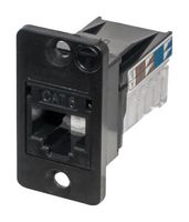 TUK SKMCBPM Modular Connector, RJ45 Jack, 1 x 1 (Port), 8P8C, Cat6, Panel Mount