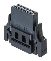 HARWIN M55-8201242 IDC Connector, IDC Receptacle, Female, 1.27 mm, 2 Row, 12 Contacts, Cable Mount