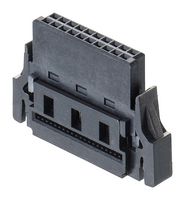 HARWIN M55-8202042 IDC连接器, IDC插座, 母, 1.27 mm, 2排, 20 触点, 电缆安装