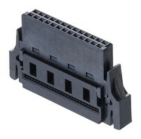 HARWIN M55-8202642 IDC连接器, IDC插座, 母, 1.27 mm, 2排, 26 触点, 电缆安装