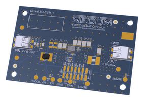 RECOM POWER RPX-0.5Q-EVM-1 评估模块，RPX-0.5Q，电源管理 - 稳压器，DC/DC降压转换器