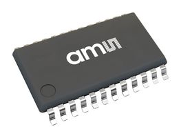 AMS OSRAM GROUP AS8579-ASSM Capacitive Touch Sensor, 2 Channels, SPI, 4.8 V, 5.2 V, SSOP