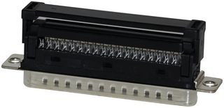 MULTICOMP PRO MP009829 D Sub Connector, w/ Strain Relief, Standard, Plug, 37 Contacts, DC, IDC / IDT