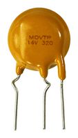 EATON BUSSMANN MOVTP14V275T TVS压敏电阻, 275 V, 350 V, MOVTP Series, 710 V, 片状 14mm, 金属氧化物压敏变阻器 (MOV)