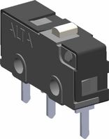 MULTICOMP PRO MP010059 微动开关, 标准, 针式柱塞, SPDT, PC插针, 5 A