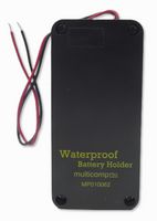 MULTICOMP PRO MP010062 Battery Holder, 2xAA Size, 150mm, Screw, IP65