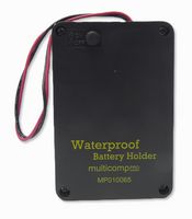 MULTICOMP PRO MP010065 Battery Holder, 3xAA Size, 150mm, with Switch, Screw, IP65