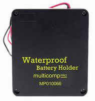 MULTICOMP PRO MP010066 Battery Holder, 4xAA Size, 150mm, Screw, IP65