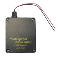 MULTICOMP PRO MP010070 Battery Holder, 4xAA Size, 127mm, Screw, IP68