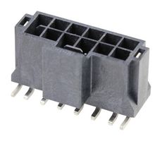 MOLEX 105429-1112 Pin Header, Wire-to-Board, 2.5 mm, 2 Rows, 12 Contacts, Surface Mount Straight