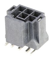 MOLEX 105429-1206 Pin Header, Wire-to-Board, 2.5 mm, 2 Rows, 6 Contacts, Surface Mount Straight
