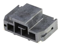 MOLEX 105430-1204 Pin Header, Black, Wire-to-Board, 2.5 mm, 1 Rows, 4 Contacts, Surface Mount Right Angle
