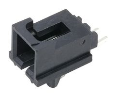 MOLEX 15-91-6029 Pin Header, Wire-to-Board, 2.54 mm, 1 Rows, 2 Contacts, Surface Mount Right Angle