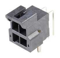 MOLEX 172316-3104 Pin Header, Wire-to-Board, 3.5 mm, 2 Rows, 4 Contacts, Through Hole Right Angle