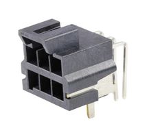 MOLEX 172316-3106 Pin Header, Wire-to-Board, 3.5 mm, 2 Rows, 6 Contacts, Through Hole Right Angle