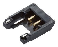 MOLEX 212134-0003 引脚针座, 黑色, 线至板, 1 mm, 1 排, 3 触点, 表面安装直型, Pico-EZmate Plus 212134 Series