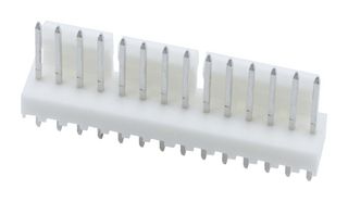 MOLEX 22-23-2141 引脚针座, 线至板, 2.54 mm, 1 排, 14 触点, 通孔直型, KK 254 6373 Series