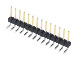 MOLEX 22-28-8103 引脚针座, 板至板, 2.54 mm, 1 排, 10 触点, 通孔直角, KK 254 42377