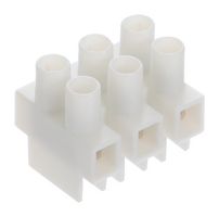 MOLEX 39100-1803 面板安装阻隔接线端子, 2排, 3 路, 22 AWG, 12 AWG, 8 mm, 20 A