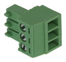 MOLEX 39500-5003 插拔式接线端子, 3.5 mm, 3 路, 30 AWG, 16 AWG, 1.31 mm², 螺丝