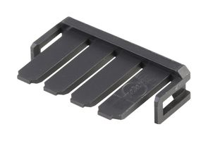 MOLEX 172264-3004 Connector Accessory, 3.5mm Pitch, 4Pos, Black, Terminal Position Assurance Retainer
