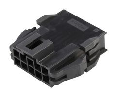 MOLEX 201444-1210 连接器外壳, 黑色, Nano-Fit 201444 Series, 插头, 10 路, 2.5 mm, Molex Nano-Fit 201447 系列公压接端子