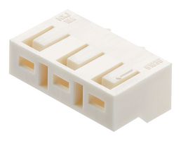 MOLEX 51036-0400 Connector Housing, Natural, Board-in 51036 Series, 4 Ways, 4 mm