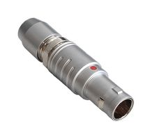 BULGIN LIMITED PPCFGG0B06CLAD 圆形连接器, Standard Circular Connector, Push Pull X Series, 直型插头, 6 触点, 焊接引脚, 推挽