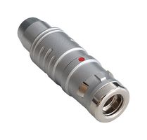 BULGIN LIMITED PPCFGG0K02CLAD 圆形连接器, 标准圆形连接器, Push Pull Y Series, 直型插头, 2 触点, 焊接引脚, 推挽