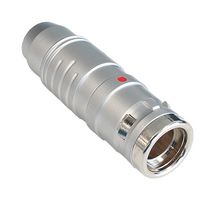 BULGIN LIMITED PPCFGG2K02CLAD 圆形连接器, 标准圆形连接器, Push Pull Y Series, 直型插头, 2 触点, 焊接引脚, 推挽