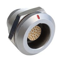 BULGIN LIMITED PPCEGG3K08CLL Circular Connector, Standard Circular Connector, Push Pull Y Series, Panel Mount Receptacle