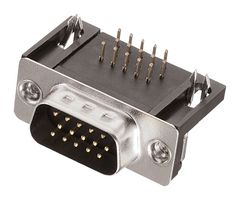 WURTH ELEKTRONIK 618026325323 D Sub Connector, High Density, Plug, WR-DSUB Series, 26 Contacts, DA, Solder