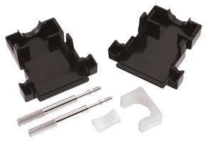 WURTH ELEKTRONIK 618009214622 连接器后壳, D Sub, WR-DSUB Series, DE, 180°, ABS(丙烯腈 - 丁二烯 - 苯乙烯)主体